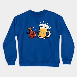 Wings and Beer Crewneck Sweatshirt